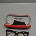 Focus Series Reading Glasses for Women - Full Rim, Polycarbonate & Metal, Includes Case, Cleaning Cloth (Leopard)