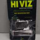HIVIZ Adjustable Fiber Optic Rear Sight w/LightPipes for Ruger, Smith & Wesson and Glock