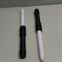 Light Up Swords Saber for Kids,2 pack 7 colors Expandable Light Swords Toys with FX Sound(Motion Sensitive) and Realistic Handle,Halloween Dress Up Parties, Xmas Present, Galaxy Fighters and Warriors