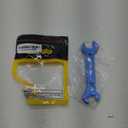 PTFE Hose Assembly Tool, Double-ended AN Fittings Wrench 6AN Socket- AN8 B-nut, Blue