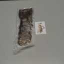 SARLA Invisible Wire Hair Extensions with 3 Clips Synthetic Wavy Curly Hairpiece Adjustable Transparent Headband for Women 16 Inch Ash Medium Brown/Ash Blonde Highlights