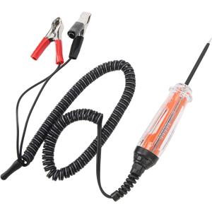 Heavy Duty Light Tester DC Voltage Light Tester 1-75V LCD Display Automotive Test Light for Car Trucks