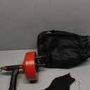 Drain Auger, Clog Remover with Drill Adapter, 50 Feet Flexible Plumbing Snake Use Manually or Powered for Kitchen,Bathrom and Shower Sink, Comes with Work Gloves and Storage Bag