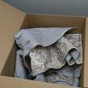 PureCozy 5x7 Area Rug Washable Vintage Neutral Living Room Carpet Large Indoor Non Slip Taupe Bedroom Distressed Low Pile Retro Accent Throw Rug for Dining Room