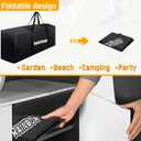 Giant 4 in a Row Connect Game Carrying Duffle Bag - Easy Storage & Transportation for Life Size Jumbo 4 to Score Connect Four Outdoor Board Game (Game Not Included)47"Convas Sport Travel Duffle Bag