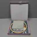 ETSPIL Embroidery Kit for Adult Beginners, 3-Pack 33-Stitch Practice Samplers, Pre-Stamped Patterns, 7.8-Inch Hoop, Threads & Needles, Step-by-Step Guide & Video, DIY Needlework Craft Gift for Women