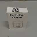 Electric Nail Clipper  3-Speed Rechargeable Nail Trimmer with LED Light, Quiet Motor & Nail Debris Collector  Safe Automatic Fingernail & Toenail Cutter for Babies, Kids & Seniors