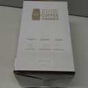 SHARDOR Adjustable Coffee Grinder Electric, Super Silent Electric Coffee Bean Grinder with Time-Memory Adjustment and Multi-Functional Stainless Steel Cup for Spices, Herbs, and Nuts Grinding, Gray (1 Bowl, Dark black)