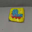 Generic Reusable Cooler Bags Cartoon Lunch Tote Bags Insulated Portable Lunch Box Bag for Work Office Picnic Beach (Yellow Dinosaur)