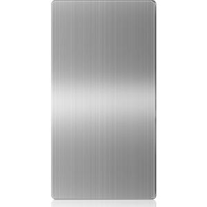 Gisafai 1 Pcs 24 x 12 Inch Stainless Steel Backsplash Panel Hand Dryer Splash Guard Wall Backsplash Protector with Ultra Strength Adhesive for Bathroom, Kitchen, Stovetop