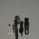 VGR 995 Professional Hair Trimmer for Men, Zero Gapped Barber Edgers, Portable Cordless Mens Beard Trimmer Clipper with 4 Guide Combs, USB Rechargeable