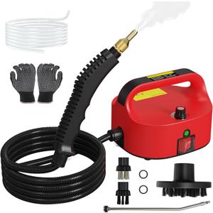2500W Handheld Steam Cleaner, High-Temperature Pressurized Steam Cleaner, Grout Steam Cleaner, High Heat Steamer for Cleaning Couch, Floor Tile, Bathroom, Microwave, Mattress Bed Bugs, Windows