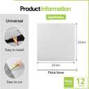 2ft x 2ft Drop Ceiling Tiles，Printed Pro Ceiling Tiles 24 x 24in. Waterproof, Washable and Fire-Rated - Reusable - High-Grade PVC to Prevent Breakage-Package of 12 Tiles, 23.6x23.6
