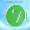 Honoson 8 Pcs Water Exercise Discs 7.1 Inch Diameter Water Weights for Pool Exercise Set Aerobic Equipment EVA Foam Hand Held Swim Disc for Adults Swimming Beginner