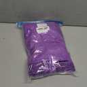 Tuff Pupper Fast Drying Dog Bath Robe | 800 GSM Plush Dog Towel Bathrobe/Dressing Gown | Super Absorbent Pet/Puppy Bathrobe | Adjustable Hood & Belly Strap | Super Soft | Fast Drying (M, Purple)