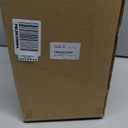 Freezer Organizer Bins, 4 Pack Stackable Chest Freezer Organizer for 5-7 Cu.FT Deep Freezer Sort Frozen Meats and Food, Freezer Storage Baskets with Handles Easy Reach from Bottom, Black