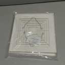 (2-Pack) BP90 Bathroom Exhaust Fan Cover, 9-1/4" x 9" Vent Cover Replacement, Compatible with Broan-NuTone, Square Ceiling or Wall-Mount, Fits Models BP46 663 670 671 675 688 689, White