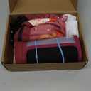 Dog Soft Cone, Dog Surgery Donut Collar with Guard Shield Prevent Licking of Wounds Stitches, Inflatable Cone for Dogs, Do Not Block The View Dog Recovery Cone (Xmas Elf, Large)