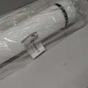 CALPALMY 2-Pack Expandable Poster Tube with Strap - White Storage Tubes 24.75" to 40" with Caps and Labels - Use for Blueprint Document Poster Carrying Case and Holder, large