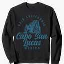 Cabo San Lucas Mexico Mexican Souvenirs Vintage Sweatshirt M