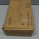 suptek Dual Side Clamping Bookshelf Speaker Wall Mounting Bracket for Large Surrounding Sound Speakers, Hold Up to 55 lbs, White (SPM201W)