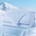 Degrees of Comfort Cooling Comforter King Size, Cooling Blanket for Hot Sleepers, Moisture-Wicking & Breathable, Upgraded Dual-Sided with Coolmax, Q-MAX0.4, 108 x 90 Inch, Blue