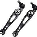 ALADICHE 2pcs Front Lower Control Arms Set Compatible with 2013-2018 Land Rover Range Rover LH RH Rearward