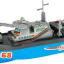 Bathtub Toys Warship Boat Toys Kid’s Pool Toys Warship Model Toy