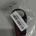 X AUTOHAUX Car Gear Shift Knob Panel Cover Carbon Fiber Pattern Sticker for Mercedes-Benz A/C-Class 2004-2011