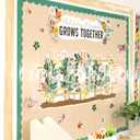 2 x Carson Dellosa Grow Together 39Ft of Jade Green Bulletin Board Borders, 13 Strips of Scalloped Trim for Rolling Whiteboard, Posterboard, St Patricks Day, Christmas Decorations, and Classroom Decor