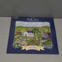 Lang Folk Art 2026 Wall Calendar  13.4"  12", 12-Month Calendar with Stapled Binding, Linen-Embossed Folk Art by Mary Singleton, Rural American Scenes