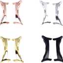 8 Pcs Watch Band Connectors Black Gold Rose Gold Silver Alloy Adapter for Google Pixel Watch 2 1