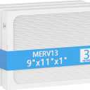 9 x 11 x 1 MERV 13 Replacement Dehumidifier Filter Compatible with Santa Fe Compact70, Ultra70, Element, Compact2, UA 65H dehumidifier Models, 3 Pack