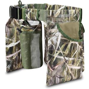 UIIHUNT Dove Hunting Belt: Adjustable Game Belt, Field and Shooting Accessory (Green Reed Camo)