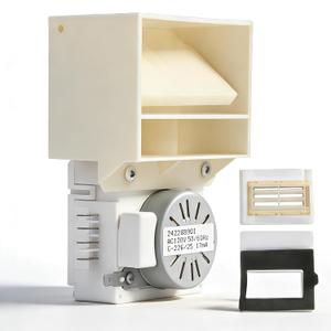 242303001 Air Damper Control Assembly Compatible with Frigidaire Crosley White, Refrigerator Damper Assembly Replaces 242303001, AP5788340, PS8746718, EAP8746718, 3016452 Fits DFH, FFE, FFH FFS