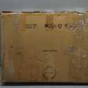 2-Ton Folding Hydraulic Engine Hoist, Portable Engine Shop Crane with 6 Casters & Telescopic Boom, 4400 Lbs Foldable Cherry Picker Hoist Lift for Home Garage Workshop, Warehouse, Red