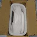 Sweese Dessert Plates, 7.8 Inch Porcelain Round Salad Plates Set of 6, Small Appetizer, Small Dish Set, Microwave & Dishwasher Safe, Scratch Resistant Slates set, White