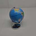 Illuminated World Globe for Kids, Educational Globe with Stand Built in LED Night Light Earth Map and Constellation View, 2 in 1 Interactive Educational Geographic Earth Learning Toy, 8 Inch