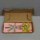 Suncalla 4 Pcs Pastel Daisy Wall Decor Colorful Wooden Spring Artificial Floral Bathroom Wall Art for Living Room, Bedroom, Office Dining Room Decor