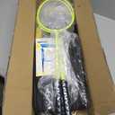 Badminton Set, Portable Outdoor Anti-Sag System Official 20ft x 5ft Easy Setup Durable Net with 4 Rackets, 3 Shuttlecocks & Carry Bag for Backyard, Lawn or Beach Fun