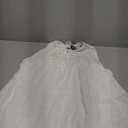 FARORO Womens Sleeveless Summer Beach Short Dresses Hollow Out Halter Coverup Casual A Line Sundress with Pockets XXL, White 