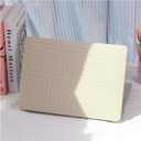 Woven Case for MacBook Pro 13 inch Case 2025-2016 A2338 M1 A2251 A2289 A2159 A1989 A1708 A1706,for MacBook Pro M2 Protective Leather Woven Textured Case&Keyboard Cover for Mac Pro13,Boho Beige