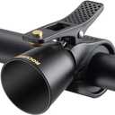 ROCKBROS Bike Bell Classic Bicycle Bell Mountain Bike Bells for Adults with Loud Sound and Fit for 0.87-1.25in/22.2-31.8mm Bicycle Handlebars (Black)