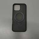 TORRAS 360 Spin Magnetic Stand for iPhone 16 Pro Max Case, Fit for MagSafe, Military Grade Protective Case for iPhone 16 Pro Max Phone Case with Kickstand Rotatable, Black 6.9 Inch