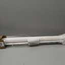 Retractable Baby Gate for Stairs, 71" Wide Mesh Pet Gate, Automatic Tension, One-Hand Operation, 38" Tall Baby Gates for Doorways, Hallways, Deck, Indoor Outdoor, Safe, Easy to Fit, White