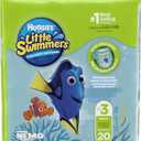 Huggies Little Swimmers Disposable Swim Diapers, Swimpants, Size 3 Small (16-26 lb.), 20 Ct. (Pack of 4)