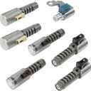 U760E U760 7PCS Transmission Solenoid Valve Kit 6-Speed Compatible With TOYOTA Camry Highlander Sienna LEXUS RX350 RX370