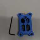Chevy Key Fob Cover - for GMC Key Fob Cover - Silverado Sierra Accessories - Built in Bottle Opener - Fits 2019-2022 Check Fitment Guide - Custom Colors (Blue, Black Screws)