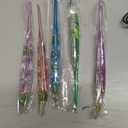 5Pcs Crochet Hooks Ergonomic Crochet Hook with Floral Plastic Grips Longer Smooth Glide Crocheting Hook for Arthritic Hands,Beginners & Professional Mother's Day Gifts Crochet Kit
