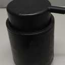 Silicone Boot White Hand Soap Dispenser for Bathroom,Refillable Dish soap Dispenser for Kitchen with Easy-to-Press Pump (White Liquid)